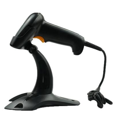 China Restaurant NYEAR 1D 2D USB Cable Tethered Industry-Imagering Standard Chain Handheld Barcode Scanner for Logistics for sale