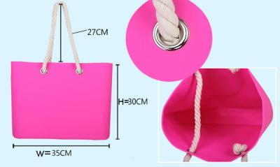 China Fashion wholesale Silicone beach bag,silicone tote bag,Fashional women beach bag for sale