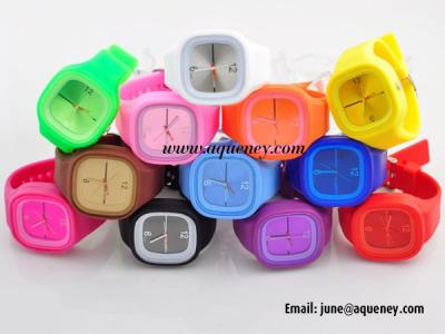 China Band new Cheap Stylish Jelly Silicone Watch with wholesale price for sale