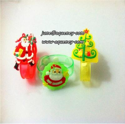 China Adjustable led silicone wristband as Christmas gift for sale