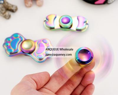 China Wholesale Rotation Time long Tri fidget hand spinner toys fast bearings EDC spinner for sale