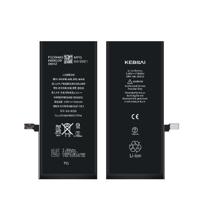 China KEBITAI Electronic Products Factory Custom 100% Original Cell Phone Battery Size Quality Lithium Battery For iPhone 7 for sale