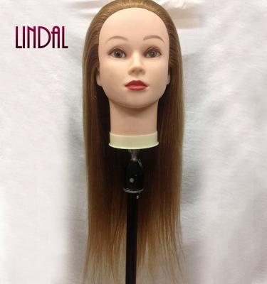 China LINDAL Afro Body Wave With Stand Hair Dolls Shaping Eyelash Extension Styles Female Mock Styling Head Manniquin With Hair for sale