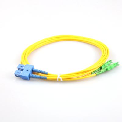 China FTTH FTTB FTTX Network LC SC FC UPC Duplex 3.0mm Fiber G.657A2 LSZH Fiber Optic Patch Cord for sale