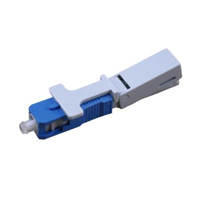 China FTTH Field Assembly Optical Quick Connector 52mm SC UPC Quick Connector for sale