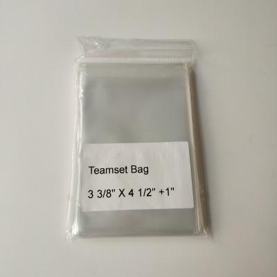 China High Quality 2mil Crystal Clear Resealable Team Set Bags for sale