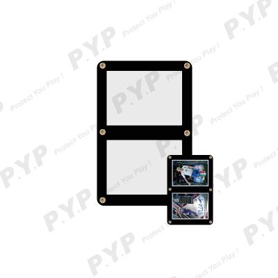 China High Quality Black 2-Card Frame Screwdown Holder for sale