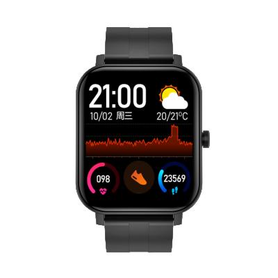 China Hot Selling Waterproof Heart Rate Blood Pressure Smart Watch Pedometer New Design Ip68 Touch Screen Smartwatch for sale