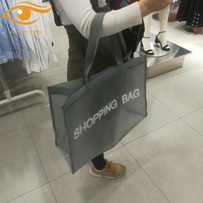 China Eco Reusable Gym Mesh Grocery Bag Folding Luxury Nylon Shopping Bag Nylon Shopping Bag for sale