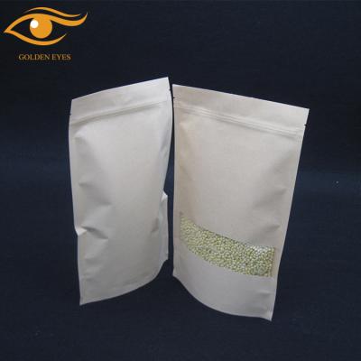 China Recyclable Order Quantity With Custom Logo Printed Ziplock Stand Up Pouch for sale