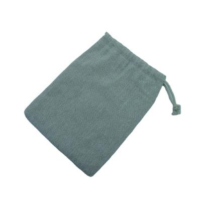 China Recyclable Custom Make Plain Cotton Drawstring Bags Cotton Pouch For Gift And Jewelry Packaging for sale