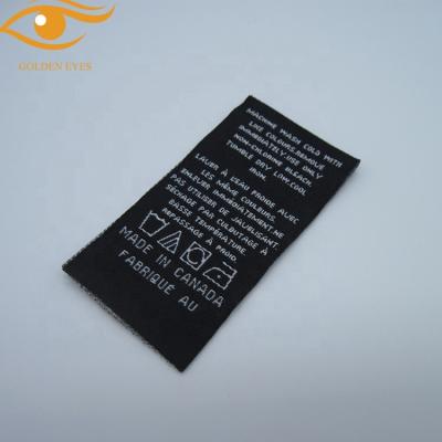 China Viable Customized Private Woven Label For Clothing Neck Label Template Free Neck Label Labels for sale