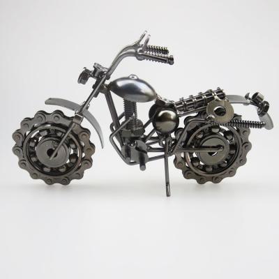 China Europe Metal Motorcycle Decoration Gift Wholesale Home Metal for sale