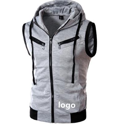 China Wholesale QUICK DRY Warm Cotton Blends Vests Pocket Hooded Vests and Vests for Men for sale