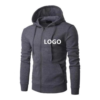 China Fashion QUICK DRY zipper sweater cardigan hooded sports jackets long solid color hoodies for men for sale