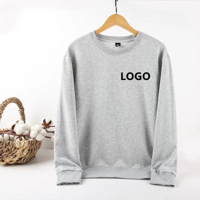 China Winter QUICK DRY White 80% Cotton Crewneck Hip Hop Mens Oversized Sweatshirts Custom Logo Sweatshirts for sale