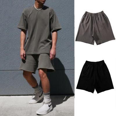 China Shorts Designer KANYE Cotton QUICK DRY Street Wear Casual Loose Shorts Mens Empty Boxers for sale