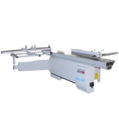 China 45 Degree Horizontal Circular Saw Slitter Precision Panel Saw Push Table Saw Cutting Wood With CE for sale