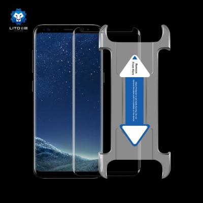 China High Clear Easy Mobile Phone Protective Film Applicator Tempered Glass Screen Protector For Samsung s8 s9 For iPhone Easy Application for sale