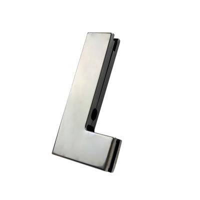 China Manufacturer Wholesale Stainless Steel Environmental Friendly Glass Door Hinge Flange ADS 12 Grade Aluminum Alloy Patch Glass Fixture for sale