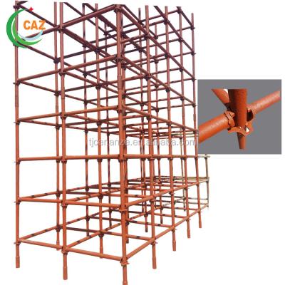 China Painted scaffolding system kwikstage scaffold ringlock scaffold quick tower CAZ-CUP001 for sale