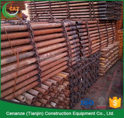 China Building construction used construction kwikstage pipe scaffolding for sale