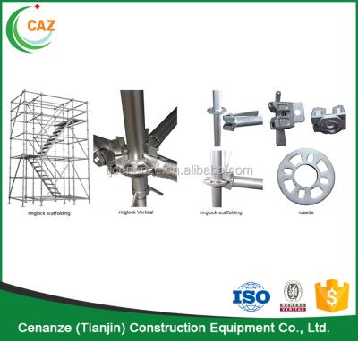 China Best Price Q345 Construction Andaime Layher Ringlock Heavy Duty Steel Disc Lock Scaffolding for sale