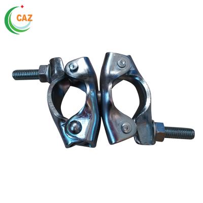 China BS1139 Building Construction Types And Styles Electro Galvanized Swivel Scaffolding Pipe Clamp For Construction for sale