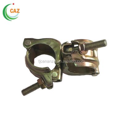 China KS Pipe Clamp 48.6*48.6mm Galvanzed Pressed Swivel/Double Coupler/Flange/Fixed Fasteners for sale