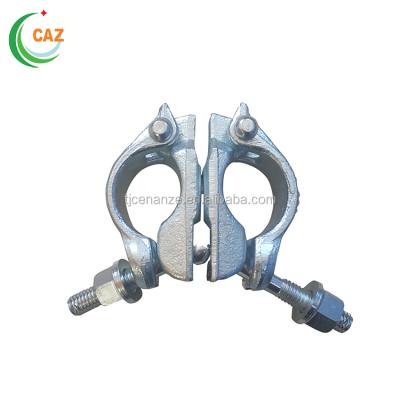 China BS1139 Pipe Clamp Drop Down Double Forged Scaffolding Clamp for sale