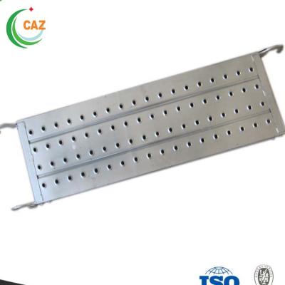 China Building Construction Q195 300mm Width BS Plastic Scaffold Panels Scaffolding Catwalk for sale