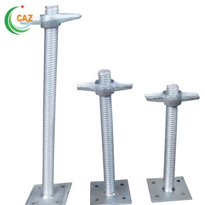 China Formwork Shipping Container Scaffold Swivel Jack Support Scaffold Leveling Jacks for sale