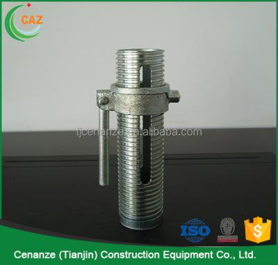 China Prop Accessories Galvanized Adjustable Post Shore Support Prop Sleeve for sale