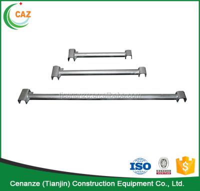 China Q235 scaffolding cuplock material parts intermediate crossbeam used for conctruction for sale