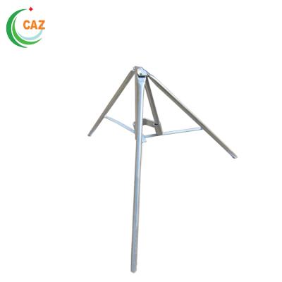 China prop steel jack galvanized round pipe tripod powder coated square pipe tripod CAZ-TR001 for sale