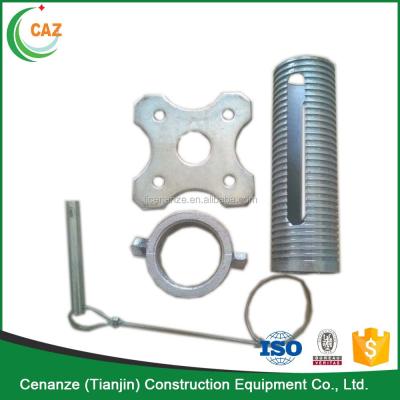 China adjustable steel prop accessories with sleeve bolt shoring nut pin CAZ-P001 for sale