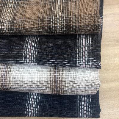 China Wholesale Super Soft Organic Customized Organic Nylon Yarn-Dyed Plaid 15s Girls Dresses Canvas Fabric for sale