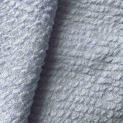 China Factory Supply Spandex Textile Soft Tear-Resistant Polyester Jacquard Knitting Fabric For Plus Size Women's Clothing for sale