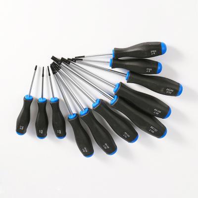 China 11PC Repair Torx Screwdriver Set Klt Torque Screwdriver Black Rubber Handle For Multi Function for sale