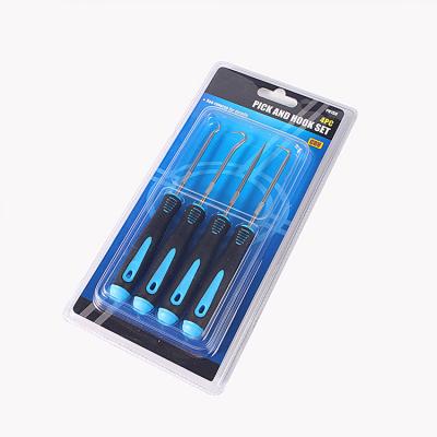 China 4PC Small Interchangeable Mini Auto Repair Hook Pick Tool Kit Auto Repair Hand Tool Small For O-Ring Gasket Removal for sale