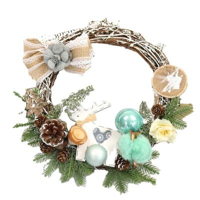 China Festival Stuff Factory Direct China Christmas Wreath Christmas Ornament Christmas Decorations for sale