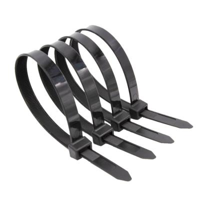 China Eco - Friendly Cable Tie Zip Ties Plastic Binding Black Wrap Ties Wire Self Locking 66 Nylon Cable Ties for sale