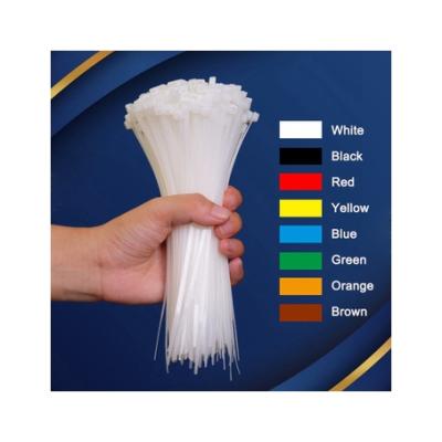 China Colored Plastic Nylon Cable Ties Overturned Teeth Tie Multicolor Cable Ties for sale