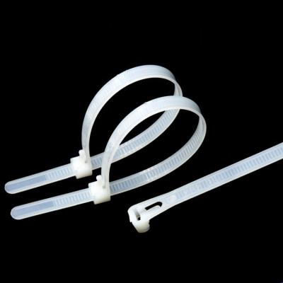 China Electrical Applications Hot Sale Red Releasable Cable Ties 5*200mm Reusable Zip Tie Customized UV Plastic Ties for sale