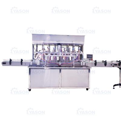 China Automatic Food Liquid Filler Filling Machine For Bottle Packing for sale