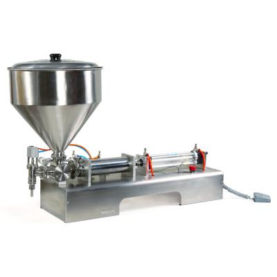 China Food Gel Filler Paste Filling Machine Semi-automatic Quantitative Liquid Filling Machine for sale