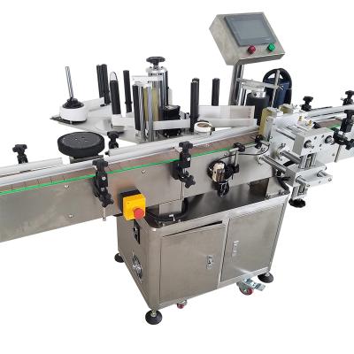 China CLOTHING Desktop Small Easy Operate Automatic Labeling Machine For Round Bottle Labeling Machine for sale