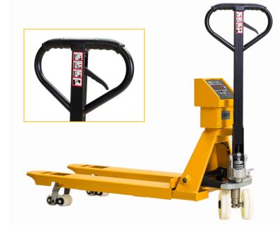 China Electric Pallet Truck Scale Manual Pallet Truck With Weigh Scale Pallet Truck With Weighing 1-10T for sale