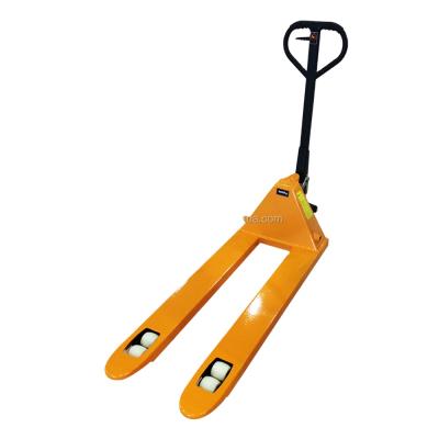 China manual jack hand pallet truck 3 ton 550 mm hydraulic manual hand pallet jack forks 1-10T for sale