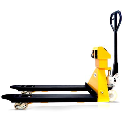 China Electric Pallet Truck Weighing Pallet Truck Lifting And Handling Tools 1150*550/1220*685 for sale